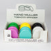 Z2.5" Macaron Plastic Grinder 3 Layers Box of 12 [GP020] Display Pack 777 Smoke