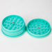 Z2.5" Macaron Plastic Grinder 3 Layers Box of 12 [GP020] Display Pack 777 Smoke