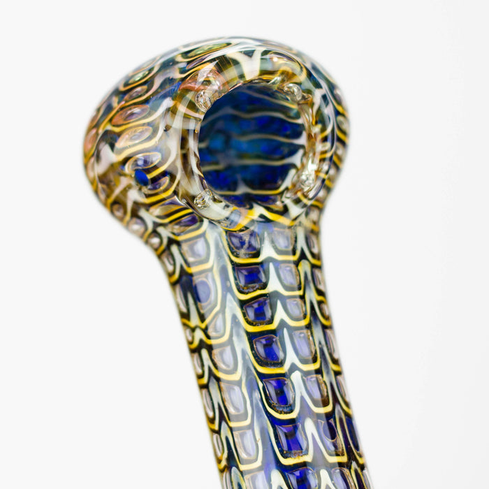 5" Gold Fumed Hand Pipe [10936] Glass Pipe ONE