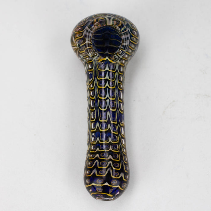 5" Gold Fumed Hand Pipe [10936] Glass Pipe ONE