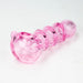 5" Delux pink tube Hand Pipe [10934] Glass Pipe ONE