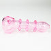 5" Delux pink tube Hand Pipe [10934] Glass Pipe ONE