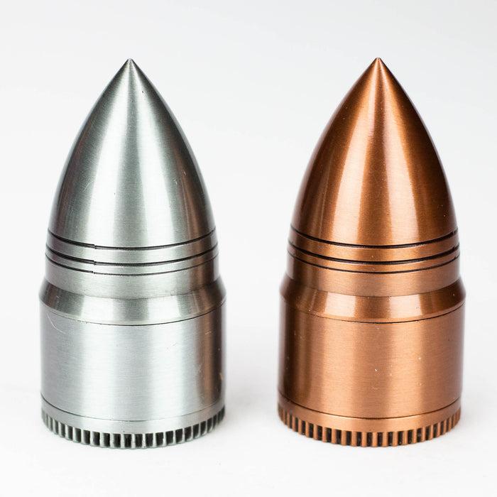 1.5" Bullet Metal Grinder 3 Layers Box of 12 [GZ2361] Display 777 Smoke