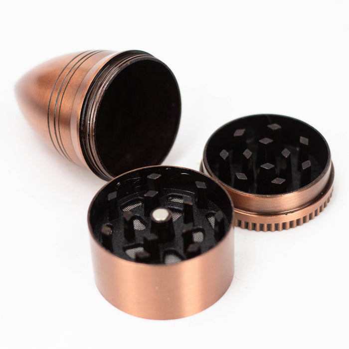1.5" Bullet Metal Grinder 3 Layers Box of 12 [GZ2361] Display 777 Smoke