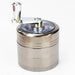 Z2" Hand Cranked Metal Grinder 4 Pieces Box of 6 [GZ6331] Display Pack 777 Smoke