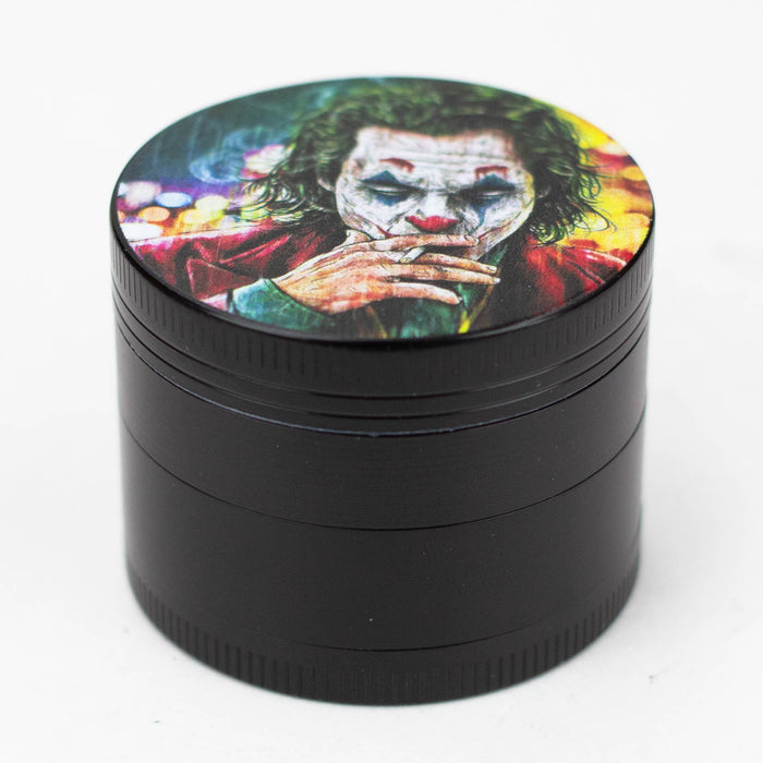 Z2" Joker Metal Grinder 4 Layers Box 12 [GZ381] Display Pack 777 Smoke
