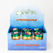 Z2" Metal Grinder with BM Design 3 Layers Box of 12 [GZ630] Display Pack 777 Smoke