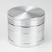 Z2.2" Aluminum Grinder 4 Layers Regular Grinder 777 Smoke Silver