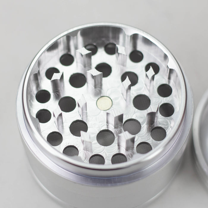 Z2.2" Aluminum Grinder 4 Layers Regular Grinder 777 Smoke