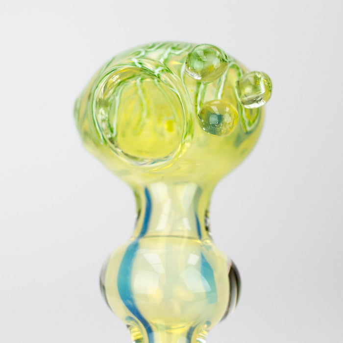 5" Gold Fumed Hand Pipe [10935]
