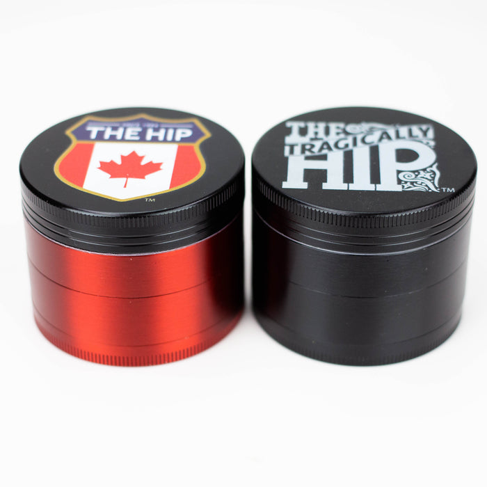 THE TRAGICALLY HIP - 4 parts metal red grinder by Infyniti Regular Grinder ONE