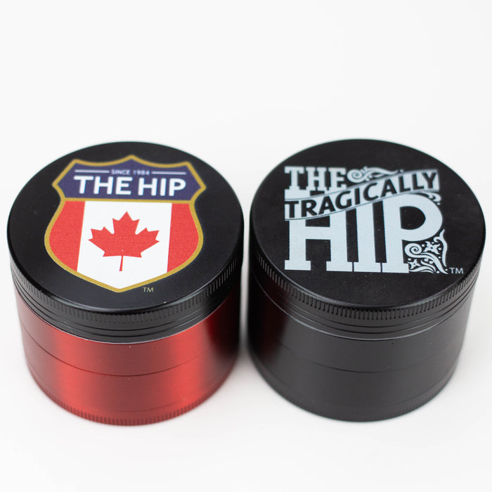 THE TRAGICALLY HIP - 4 parts metal red grinder by Infyniti Regular Grinder ONE