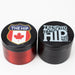 THE TRAGICALLY HIP - 4 parts metal red grinder by Infyniti Regular Grinder ONE