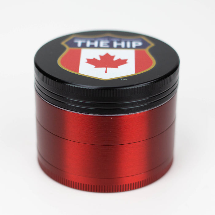 THE TRAGICALLY HIP - 4 parts metal red grinder by Infyniti Regular Grinder ONE TRH1001GR4