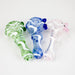 3.5" soft glass hand pipe Pack of 2 [10953] Glass ONE