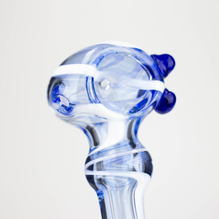 3.5" soft glass hand pipe Pack of 2 [10953]