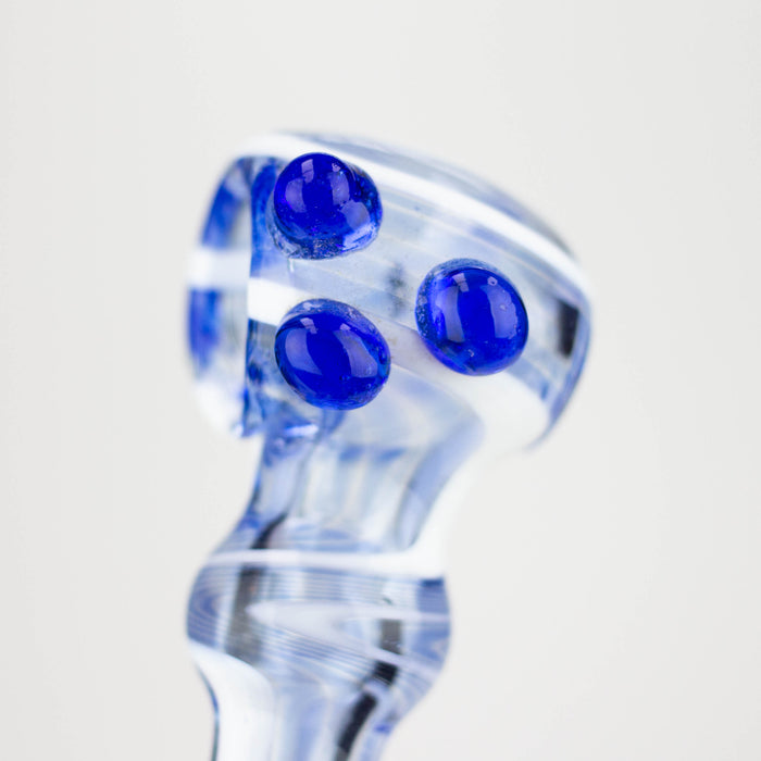 3.5" soft glass hand pipe Pack of 2 [10953]