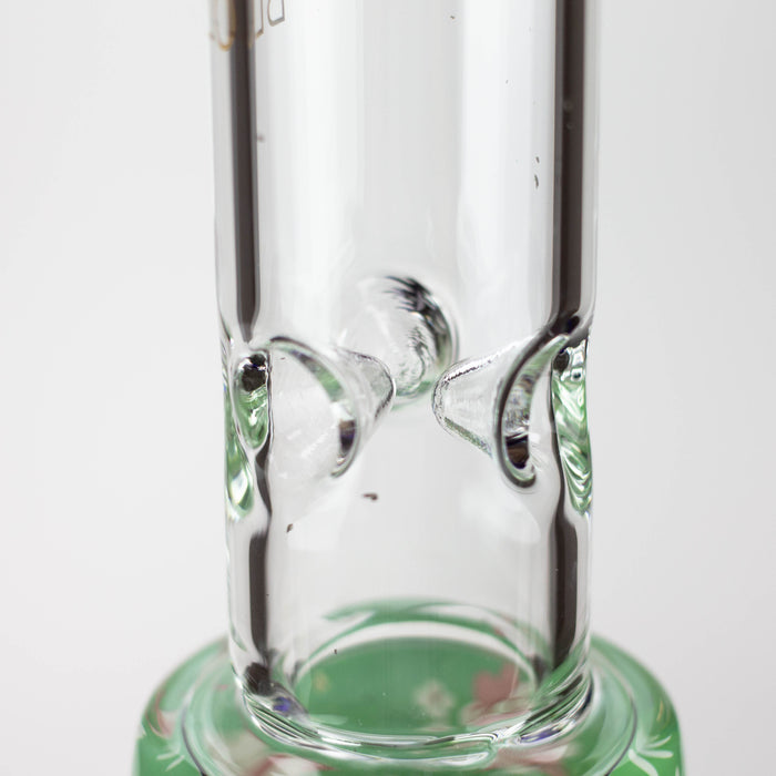 BLO | 13" Flower decal glass bong