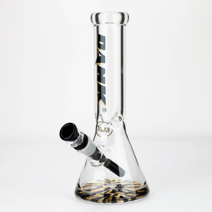 DANK | 12" 7mm Beaker Bong with Thick Decal Base