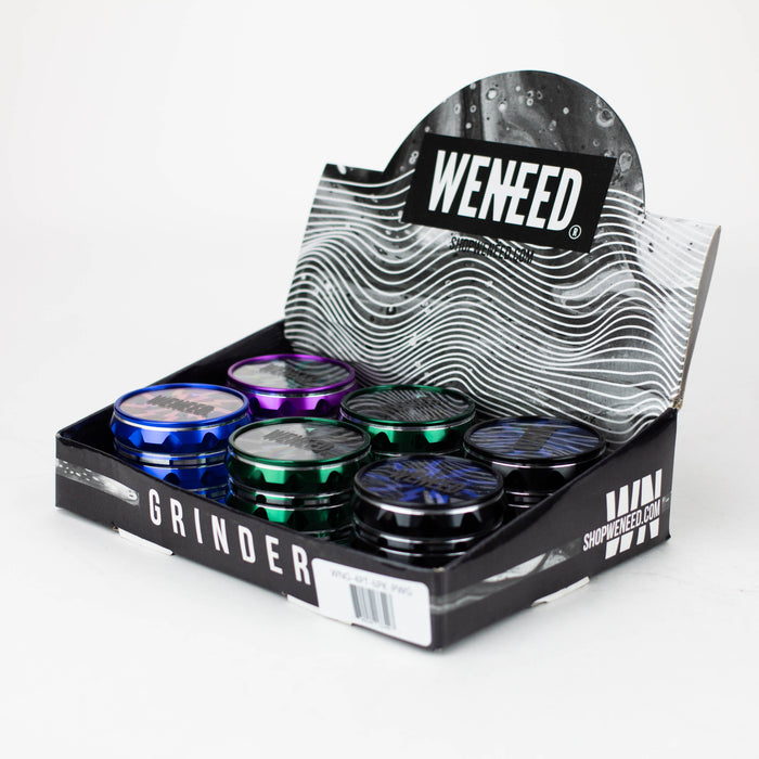 WENEED®-Power grinder with acrylic window 4pts 6pack