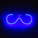 LED Neon-Color Glasses Collectable Items JJ Distribution Blue