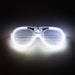 LED Neon-Color Glasses Collectable Items JJ Distribution White
