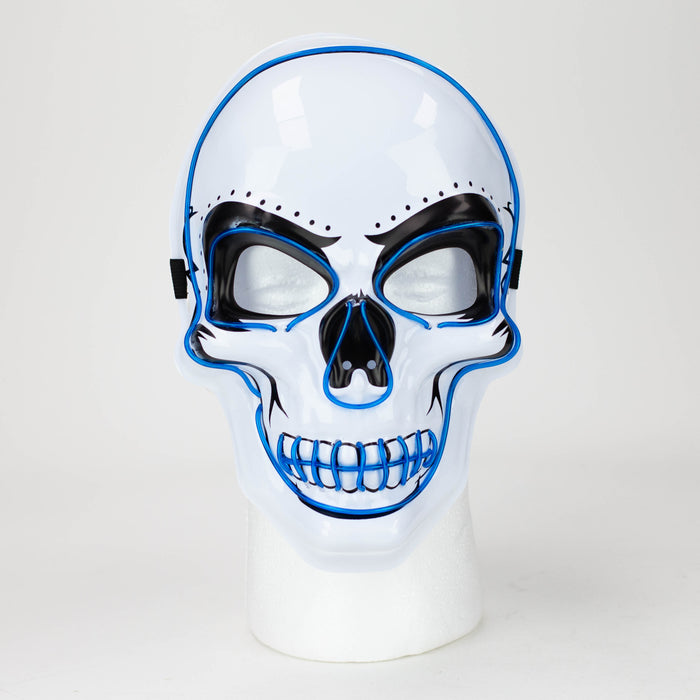 LED Neon Skull Mask for party or Halloween Costume Collectable Items JJ Distribution