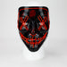LED Neon Mask for party or Halloween Costume Gadget JJ Distribution
