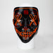LED Neon Mask for party or Halloween Costume Gadget JJ Distribution
