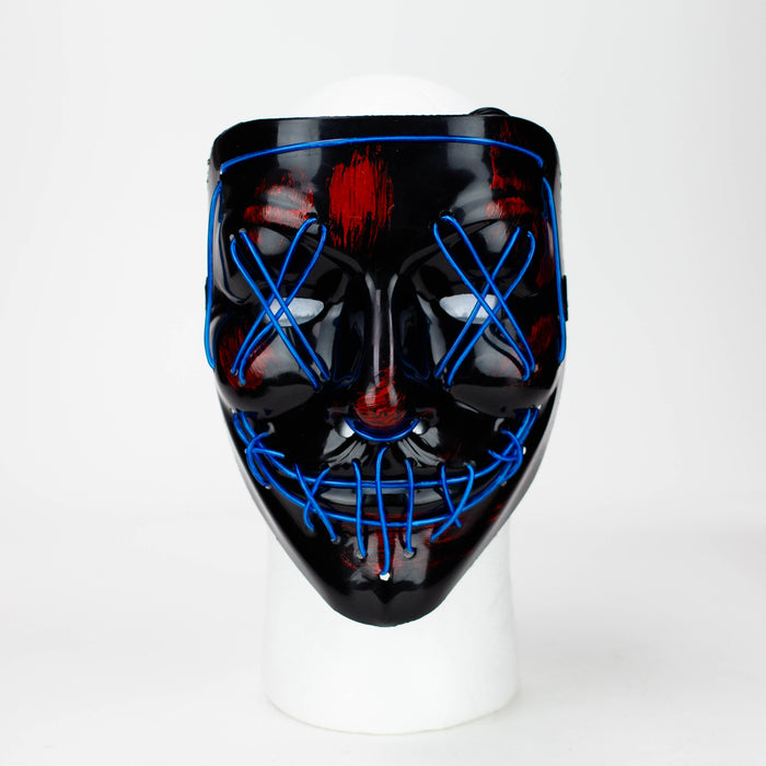 LED Neon Mask for party or Halloween Costume Gadget JJ Distribution