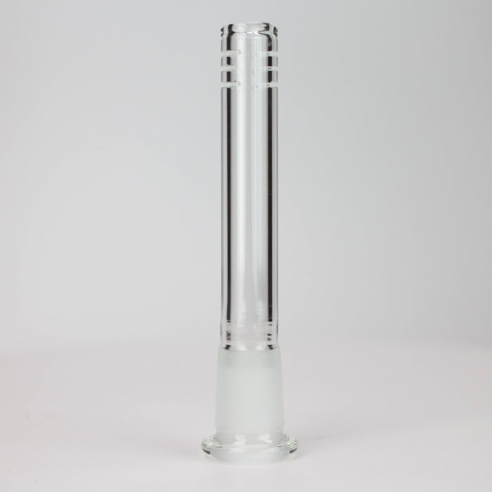 Glass Slitted Glass Diffuser Downstem 6 size mixed Pack of 12 Bongs Accessories 777 Smoke