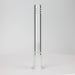 Glass Slitted Glass Diffuser Downstem 6 size mixed Pack of 12 Bongs Accessories 777 Smoke