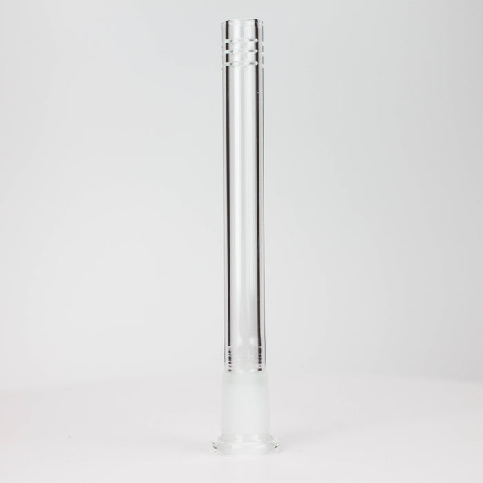 Glass Slitted Glass Diffuser Downstem 6 size mixed Pack of 12 Bongs Accessories 777 Smoke