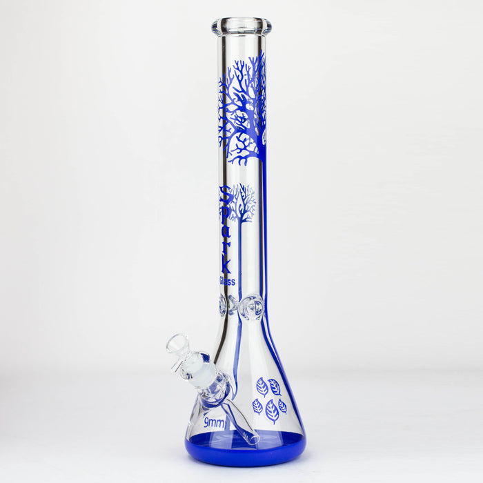 Spark | 18" Tree of life 9 mm glass water bong