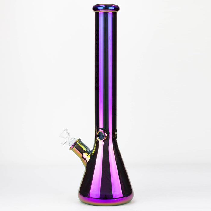 Spark | 18" Electorplated 9 mm glass water bong Bongs ONE