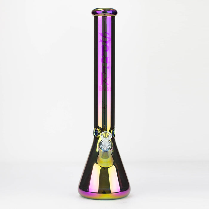 Spark | 18" Electorplated 9 mm glass water bong