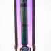 Spark | 18" Electorplated 9 mm glass water bong Bongs ONE