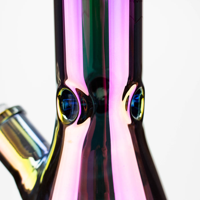 Spark | 18" Electorplated 9 mm glass water bong