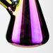 Spark | 18" Electorplated 9 mm glass water bong Bongs ONE