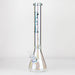 Spark | 18" Electorplated 9 mm glass water bong Bongs ONE White