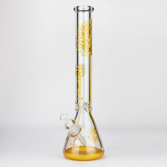 Spark | 18" Tree of life 9 mm glass water bong