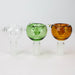 Double Glass Bowl for 14 mm Pack of 3 Bowl · Banger · Oil Burner 777 Smoke