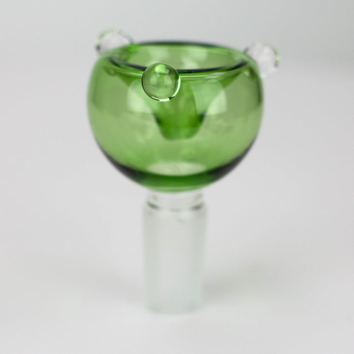 Double Glass Bowl for 14 mm Pack of 3 Bowl · Banger · Oil Burner 777 Smoke Green [Pack of 3]