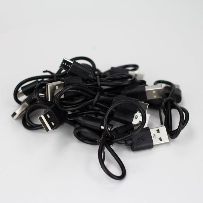 Type-C USB black cable Pack of 20