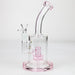 Blueberry | 9 inch Tire Perc bubbler [N8059] Other Shaped Bong High-End Brands Glass Pink