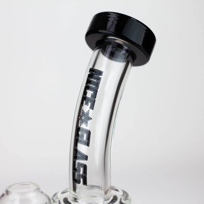 NG | 9 inch Double Wheel Perc Rig [N8002] Rig High-End Brands Glass