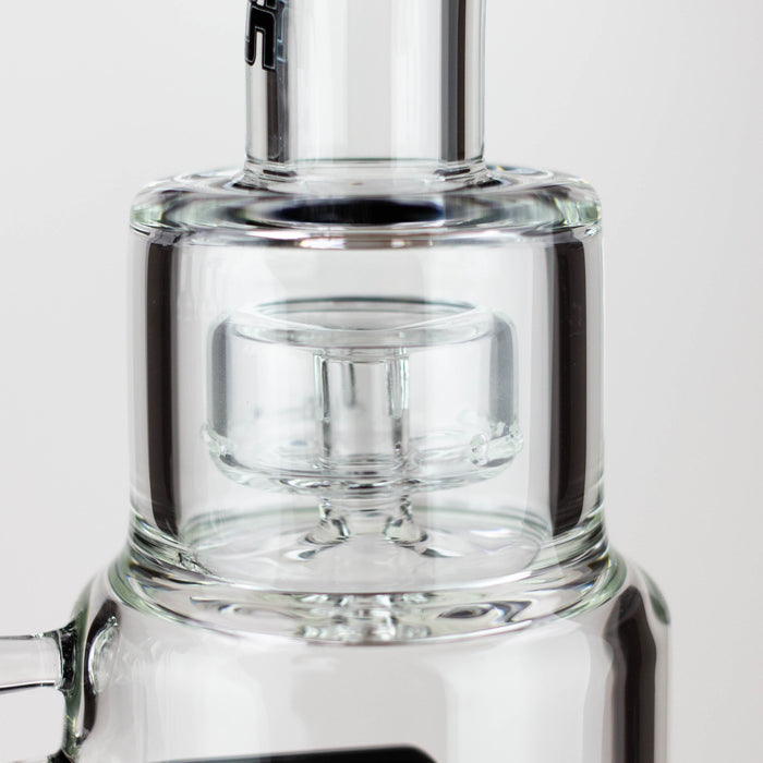 NG | 9 inch Double Wheel Perc Rig [N8002] Rig High-End Brands Glass