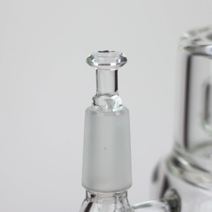 NG | 9 inch Double Wheel Perc Rig [N8002] Rig High-End Brands Glass