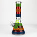 NG | 13 inch 9mm Glow-In-The-Dark Beaker [ST008] Glass Bong High-End Brands Glass Red