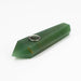 Acid Secs | Green Adventurine Crystal Pipe with Choke Quartz hand pipe Acid Secs Productions Inc.